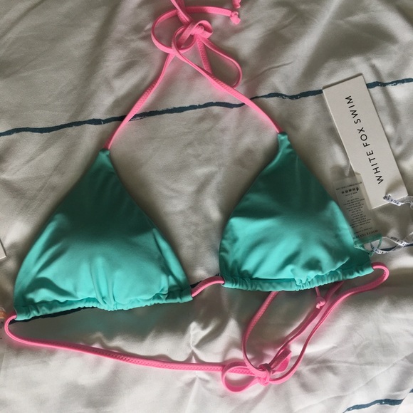 Set of 2- BRAND NEW triangle bikini tops - Picture 6 of 9